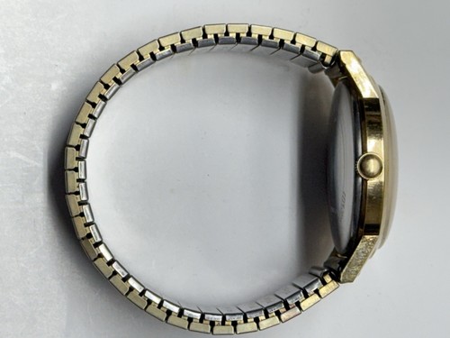 Bulova Handaufzug Wal Armbanduhr Vintage 1974 vergoldet galvanisiert 32mm läuft - Bild 11 von 18