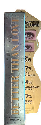 Too Faced *Better than Love* Waterproof Mascara AUTHENTIC FULL SIZE BLACK