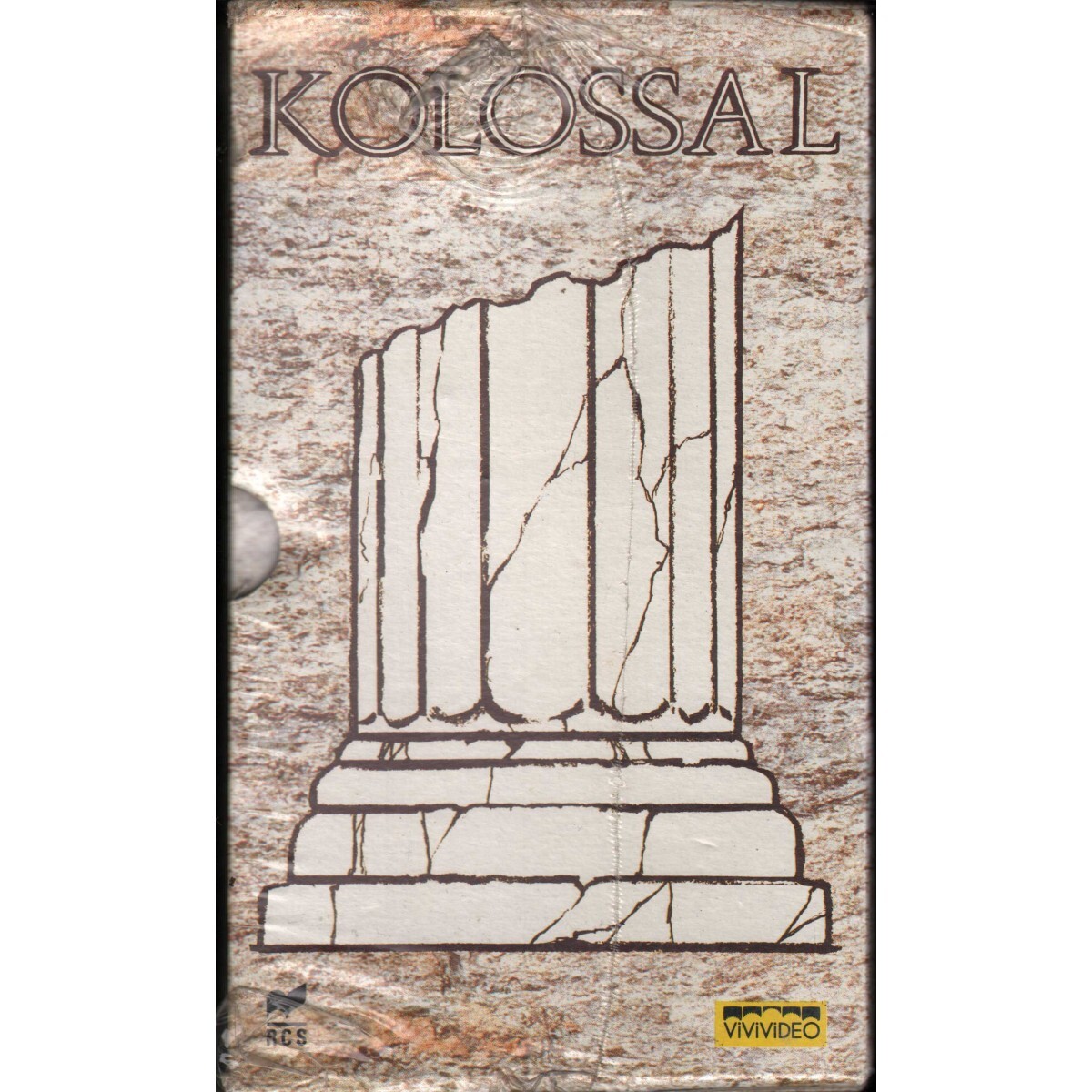 Colossal, Attila, Barabbas, Ulysses, Carthage In Flame VHS Univideo - 8007654200