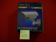 NEW FREDI DUMMY IR CAMERA REALISTIC LOOKING W/ FLASHING RED LIGHT INDOOR/OUTDOOR