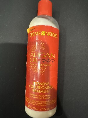 Creme of Nature Argan Oil From Morocco INTENSIVE CONDITIONING TREATMENT 12oz