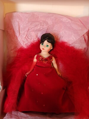 1994 MADAME ALEXANDER SCARLETT CISSETTE DOLL- RED VELVET- GWTW- ASHLEY'S PARTY