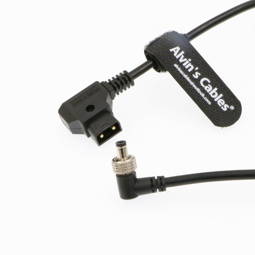 do urządzenia wideo Atomos PIX-E7 DTap do kąta prostego blokowanie zwinięty kabel zasilający DC - Zdjęcie 6 z 8