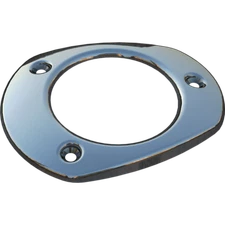 Mate Series Stainless Steel Cap for Plastic Rod / Cup Holders with Oval Top 