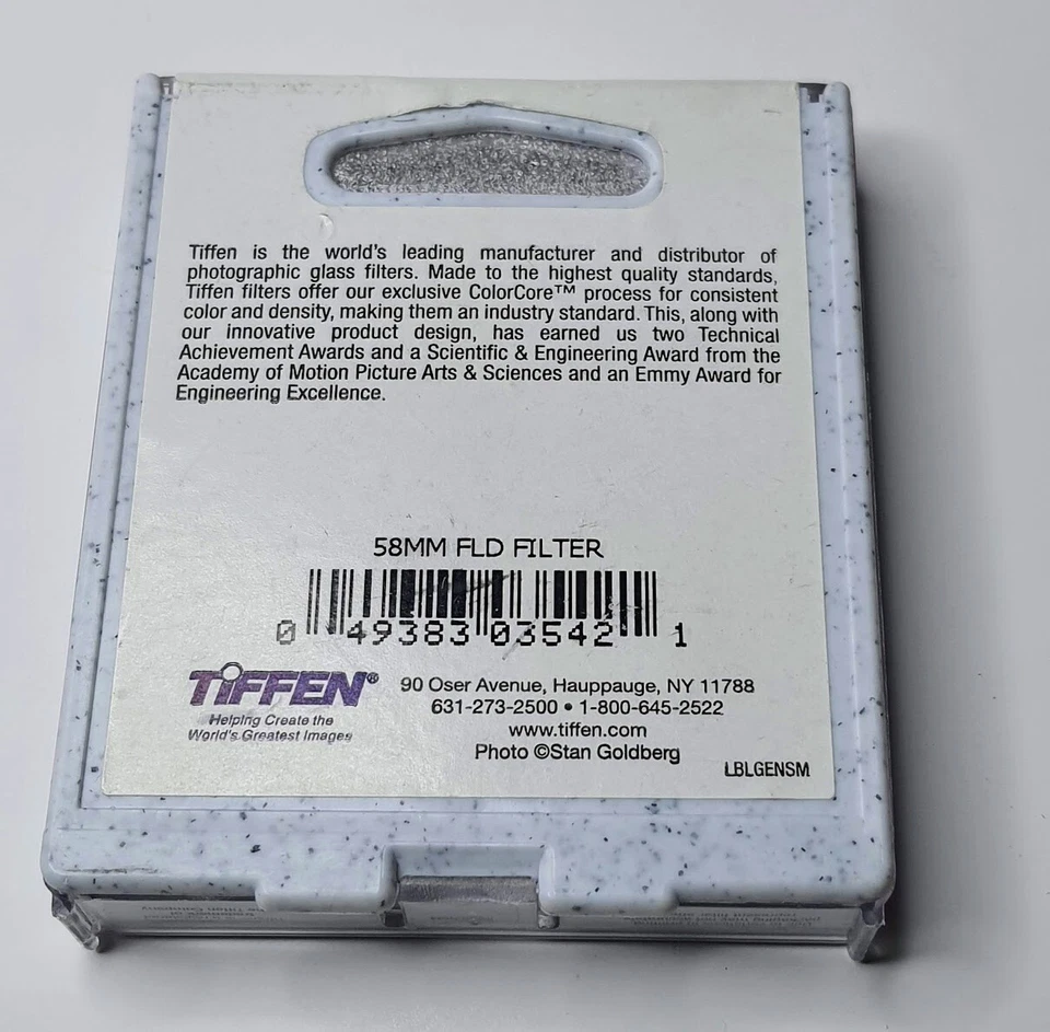 Genuine Tiffen 58mm FL-D Glass Lens Filter 58 mm Fluorescent FLD FL-Day - Image 4 of 4