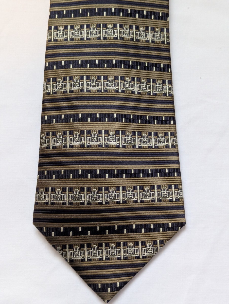 Pro Football Hall of Fame Logo NFL 100% Silk Neck Tie View 2