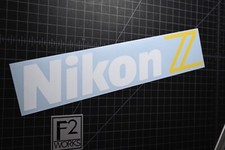 NIKON Z Sticker 2 Color Nikon Z Decal 2 COLOR NIKON Z5 Z6 Z7 II Z9