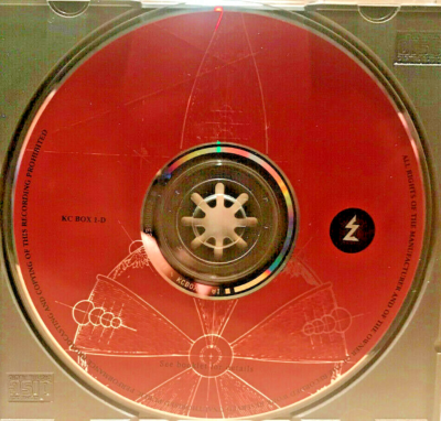 VIRGIN 4xCD Box Set KC-BOX-1: King Crimson - Frame By Frame - 1991
