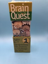 Brain Quest Grade 1 Ages 6-7. unopened.