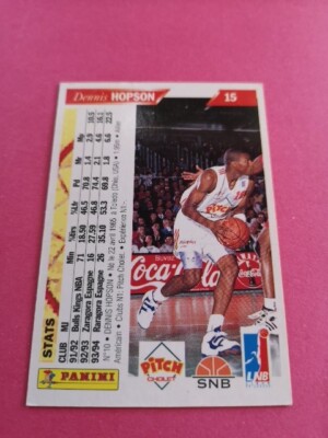 Carte Basket Panini LNB 1995 #141 – Cholet Basket, Non Gradée