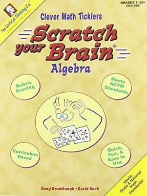 Scratch Your Brain: Algebra, Grades 7-12+ (Clever Math Ticklers) - GOOD