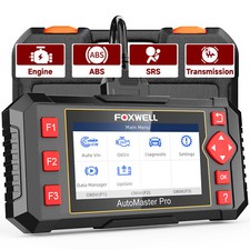 Foxwell Nt604elite Obd2 Scanner Abs Srs Engine Transmission Diagnostic Scan Tool