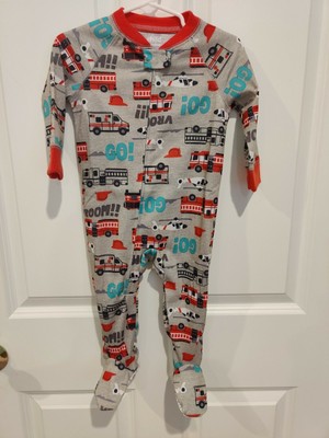 12 month pajamas with feet