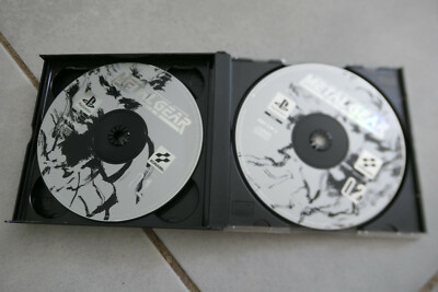 Metal Gear Solid Sur PS1 - Démo + Jeu Complet - Notice Absente - État Correct