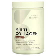 Sports Research Multi Collagen Complex, Dietary Supplement, Powder