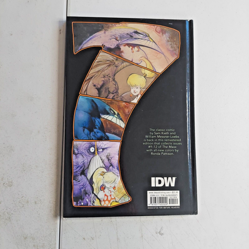 The Maxx Vol. 3 IDW 2014 Hardcover Graphic Novel Sam Kieth William Messner-Loebs - Picture 2 of 4