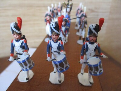 basson de la musique des Grenadiers à pied de la Garde Impériale (1860-1870) - Soldats de Plomb