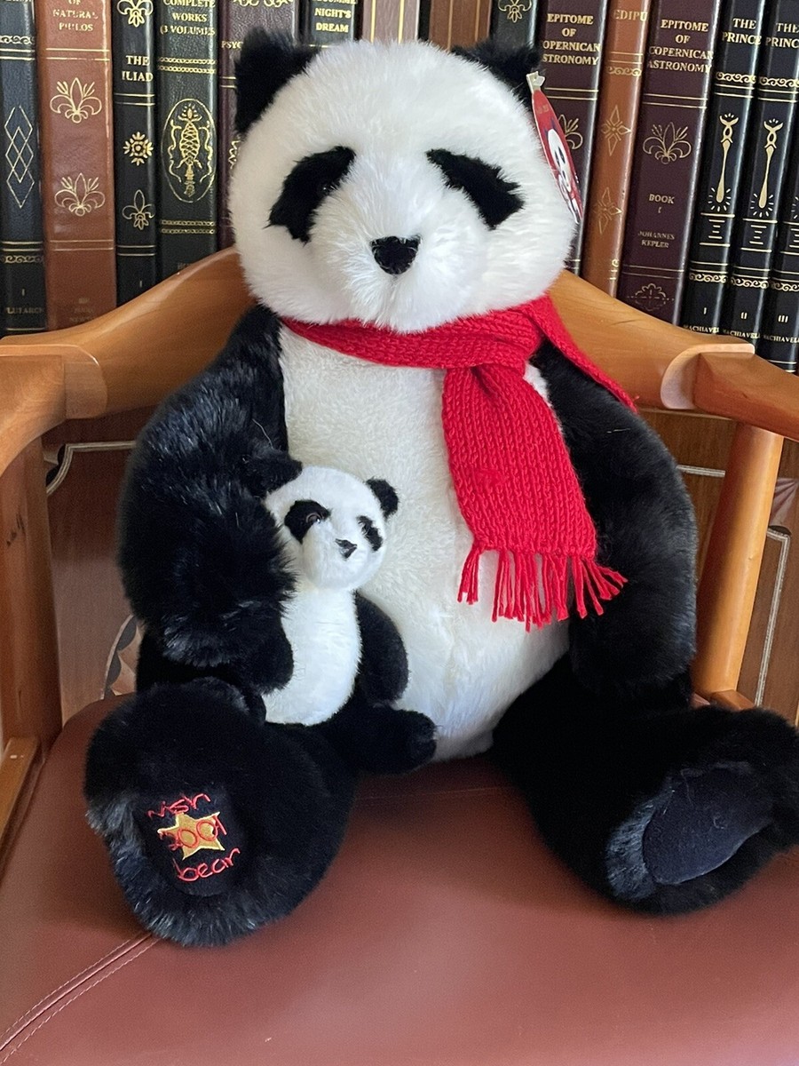 Gund 2001 Wish Bear Smithsonian National Zoological Park Panda