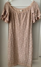 Nightcap Clothing Hazel Mini Dress Large NWOT Retail $341 Made In USA Lace