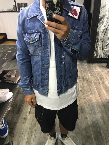 Giubbino Jeans IMPERIAL uomo | eBay
