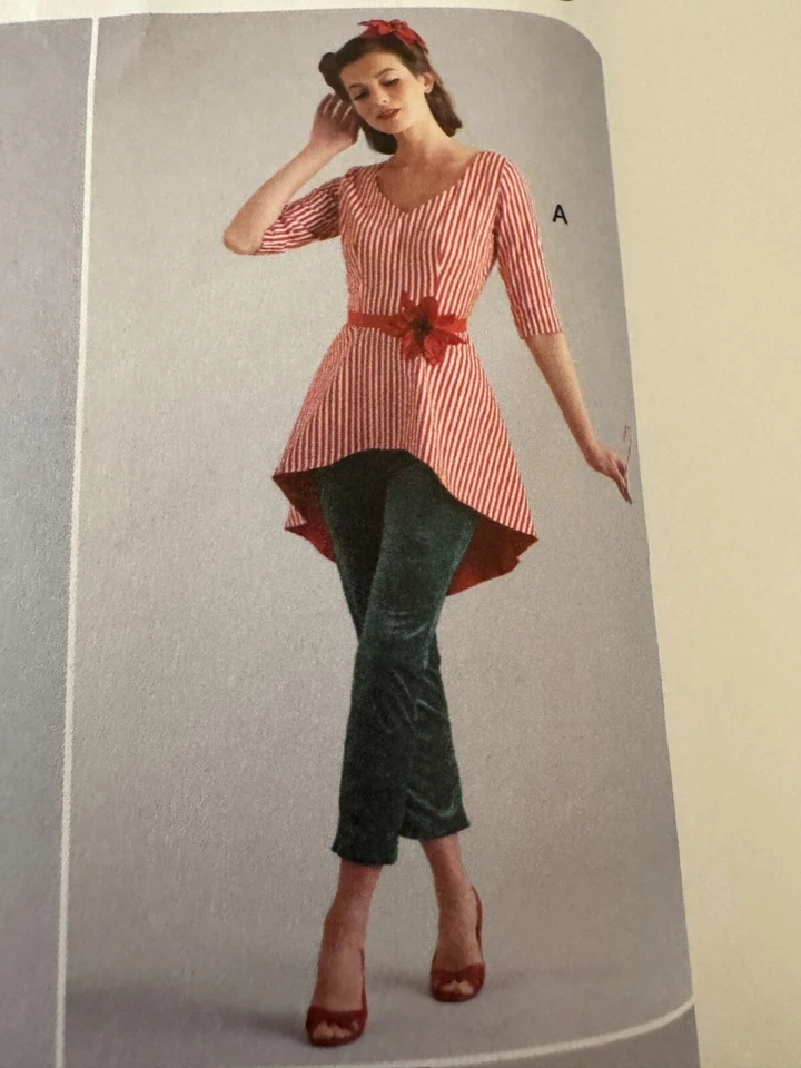 Simplicity Sewing Pattern R12197 Halloween Costume Witch Christmas Elf 16-24 UC - Image 4 of 4