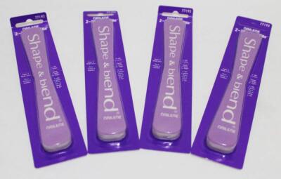 Nailene Shape and Blend 2-way Nail File Nile Buffer (4 packs)