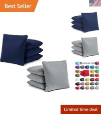 Custom Color 8-Pack Cornhole Bags - Heavy Duty Duck Canvas for Outdoor Fun