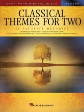 Classical Themes for Two Flutes Easy Instrumental Duets Book NEW 000254439