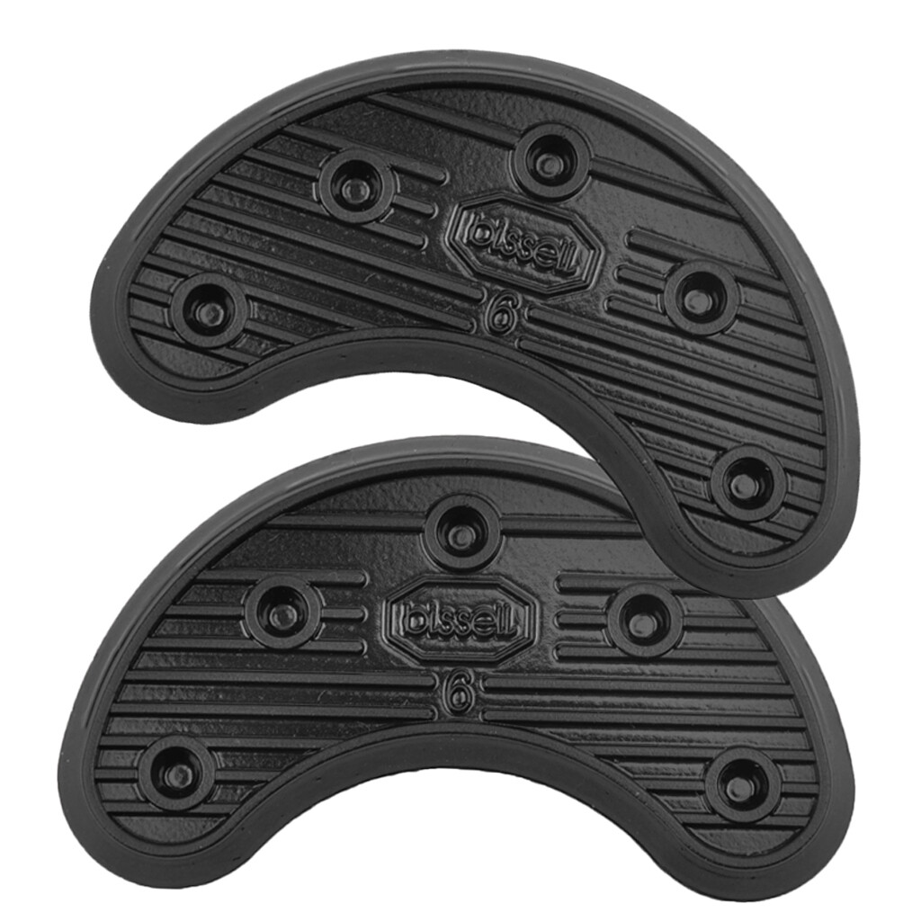 Schuhsohlen Set – Ferse & Vordersohle, Gummi, Schwarz