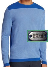 NWT Hugo Boss Green Label By Hugo Boss Slim Fit Sweater Lightweight Pullover