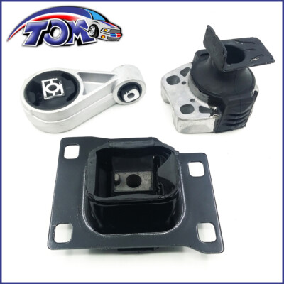 3PCS Engine Motor & Trans Mount Set For 2005 2006 2007 Ford Focus 2.0L DOHC 