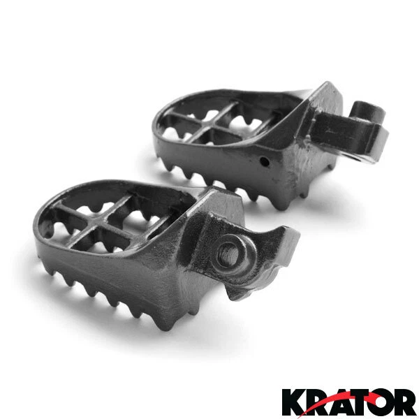 Reposapiés Dirtbike MX Race para Honda Kawasaki CRF50F 100F XR70R KLR650 Foto 4 de 4