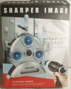 sharper image hover ball target game