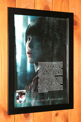 Beyond Two Souls PS3 PS4 Promo Rare Small Poster / Ad Page Framed.