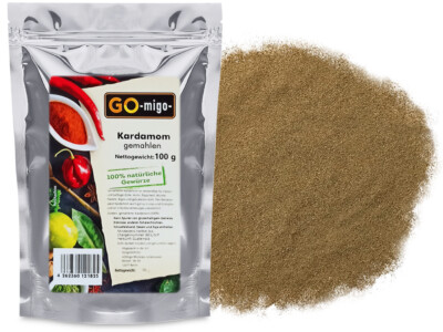 100g Cardamom Kardamom Kardamon Cardamon gemahlen