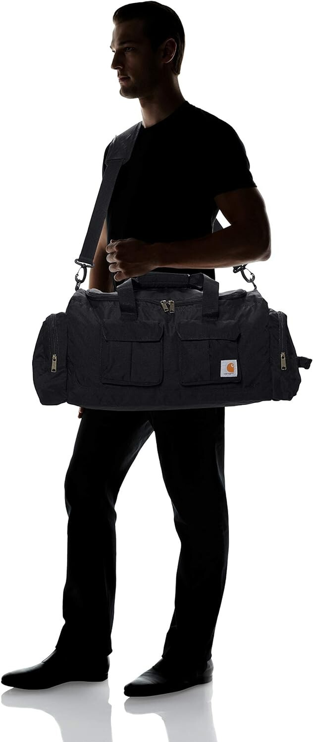 Carhartt 40l Utility Duffel, Heavy-Duty Gear Bag for Jobsite, Gym, & Travel