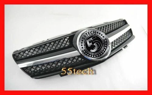 55tech R230 SL500 SL600 SL55 2003 2005 2004 2006 Grille Grill Black AMG Mercedes Foto 4 de 4