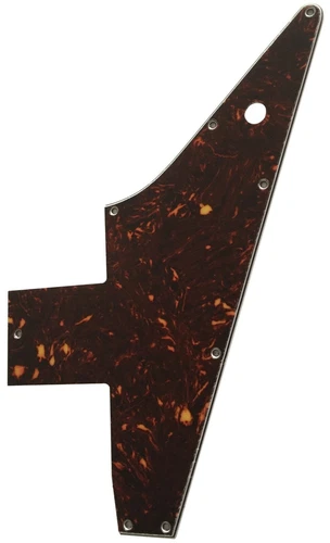 Custom For Gibson 76 Explorer Re-Issue Style Guitar Pickguard,Brown Tortoise