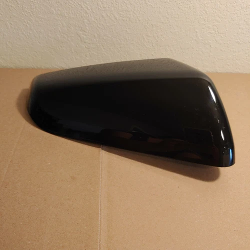 2018-23 Chevrolet Equinox GMC Terrain Passenger R Side Mirror Cover Black Gloss