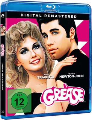 Blu-ray GREASE - Schmiere # John Travolta, Olivia Newton-John ++NEU