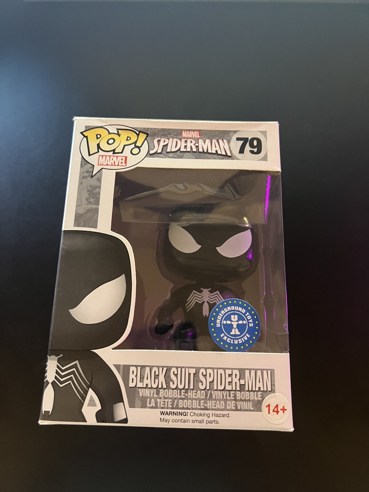 Funko Pop 79, Black Suit Spider Man - Free Price Guide & Review