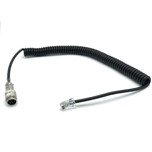 Cavo microfono 8 pin per Yaesu MD-200 MD-100 M-1 M-100 FT-450 FT-900 FT-991 FT-891 - Foto 2 di 5