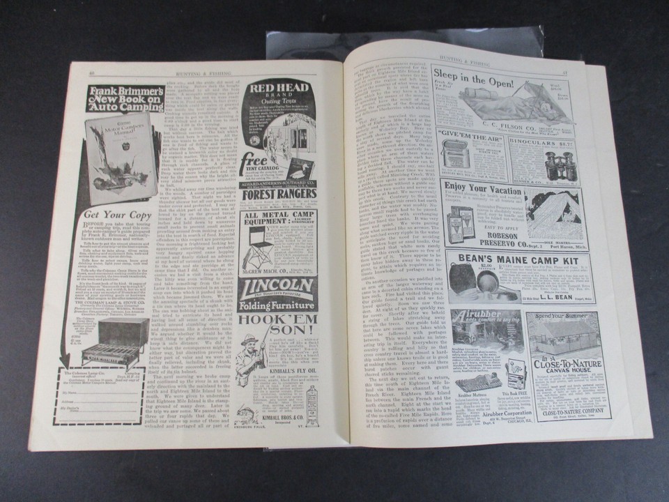 Vintage Hunting And Fishing Magazine June 1927 Common Bullhead Cover eBay