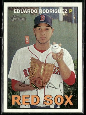 2016 Topps Heritage #296 Eduardo Rodriguez 2F