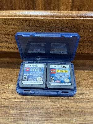 Nintendo DS Game Lot Of 2 -Lego Star Wars III & Batman (Cartridges Only) w/Case