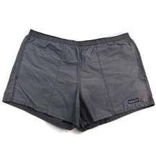 Vintage 90s Y2k OG Patagonia Baggies Mens L Shorts Lined Gray USA Made 3 Inseam
