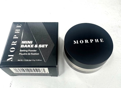 Morphe Mini Bake & Set Loose Setting Powder In Translucent 2.6g