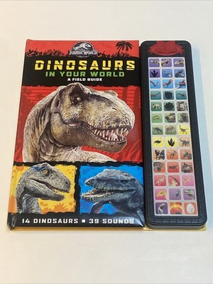 (NEW) Jurassic World Dinosaur In Your World A Field Guide 14 Dinosaurs 39 Sounds