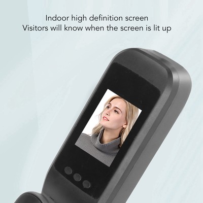 Smart Door Lock With Video Camera APP Remote Control Fingerprint Digital Key SAL
