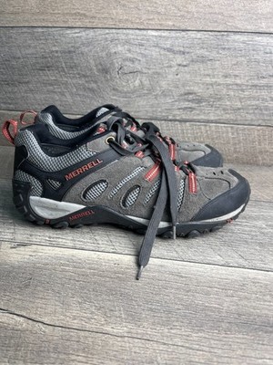 Merrell Crosslander Vent J343406C Mens 10 Hiking Shoes Gray Lace Up Sneakers